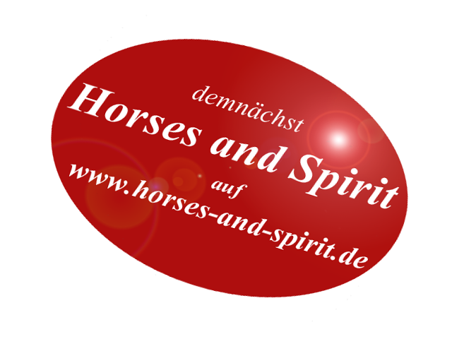 Grafik zur Ankündigung der Webseite horse and spirit